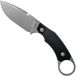 LionSteel H2 Drop Point GBK Black G10 Fixed Blade Knife - Tommaso Rumici Design