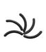 Peggy Sage Vervangend rubber voor wimperkrullers - Zwart, Silicone, 5 stuks