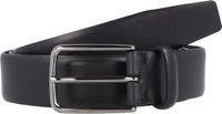 LLOYD Leren Riem Men's Leather Belt 3.5 W110 Black Zwart
