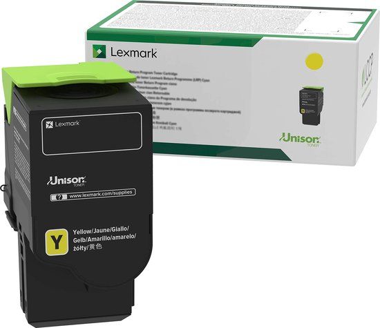 Lexmark C2320Y0 Yellow Toner