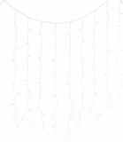DKD Home Decor Lichtgordijn LED Kerstmis Wit PVC (200 x 1 x 200 cm)