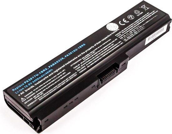 MicroBattery MBI1074 Lithium-Ion 4400mAh 10.8V oplaadbare batterij/accu