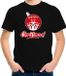 Bellatio Decorations Shoppartners Bv Kersttrui t-shirt - voor kinderen - Rendier bal - Merry Christmas - zwart - kerst diner kleding 164/176