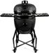 YAKINIKU Kamado - LARGE Solo Basic - Black Edition - 19 inch - 49 cm Grilloppervlak - 6-8 Personen - Limited Edition - Céramique - Houtskool BBQ