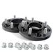 H&R B5025561 DRM-System Wheel Spacer Set 50mm per as Patroon 5x100-Hub 56,0mm-Bolt Grootte M12x1,25-Subaru/Toyota-Zwart