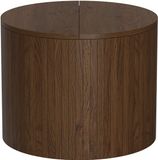 Vicco Tavilo Salontafel – 48 x 48 cm Walnoot