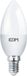 EDM Lampe à bougie LED B35 E14 5W 6400K 400lm 230V - Blanc froid - Lot de 3