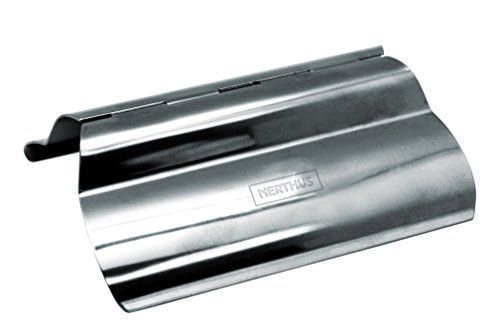 Nerthus FIH 337 Clip levensmiddel, roestvrij staal, zilver, 17 x 2 x 10 cm