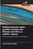 Miglioramento OmniScriptum SRL Miglioramento della qualità iniziale del filtrato del filtro a sabbia rapido