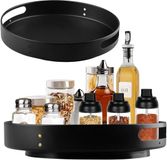 Famanu - Metalen kruidenrek 30 cm draaibaar keuken koelkast organizer