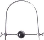 Kiotos Steel O-Products BV Metalen mond klem met schroeven en rubber bal - 40 mm
