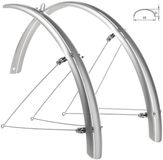 Wag Cristina 26" x 60mm Spatbordset Zilver 26"