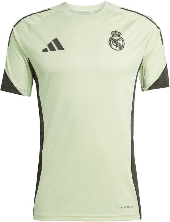 Adidas Real Madrid Tiro Trainingsshirt Groen Heren L