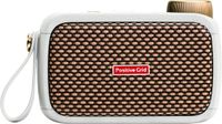 Positive Grid Spark Go Pearl - Gitaarversterker, compact, mobiel, 5W, met Bluetooth, parelwit