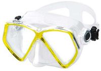Mares Aquazone Zephir Duikmasker Geel Man, Vrouw