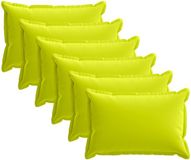 vidaXL Kussensloop 6 stuks Heldergroen 40 x 60 cm Polyester