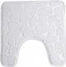 Urban Living Badkamerkleedje - WC Badmat Tapijt - Memory Foam - Parel Wit - 49x49cm