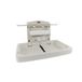 Rubbermaid Commercial Products FG781888LPLAT Horizontale Baby Veranderende Station, Platina