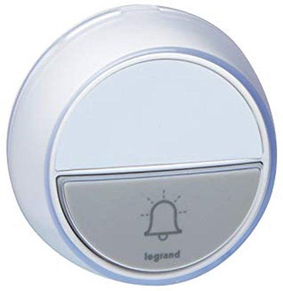 Legrand Belknop Draadloos IP44 100M Wit - Wit | 448094278