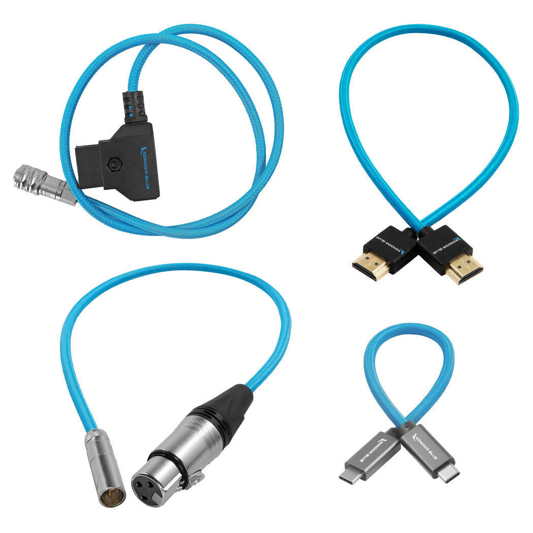 Kondor Blue Kondor Blue Blackmagic Pocket 4K & 6K Camera Cable Pack