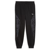 PUMA Sportbroek basaltgrijs / lichtgrijs / zwart / wit