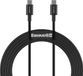 Baseus USB-C Snellader 100W - USB-C naar USB-C Kabel - 2 Meter - Zwart