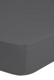 HIP Drap housse Coton Gris 90x220cm