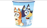 Stor Bluey: Papiermand, 22.5x21cm, Bluey prullenbak, Bluey, Prullenbak, Bluey emmer