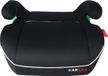 Carkids i-Size Zitverhoger Alfie - Isofix aansluiting - Voldoet aan I-Size R-129 Norm - Voor kinderen van 125-150cm – Afneembare & wasbare hoes - Zwart/Wit