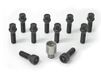 H&R Wielboutenset konisch M14x1.25 - Lengte 40mm - Zwart - 10 stuks - incl. wielsloten