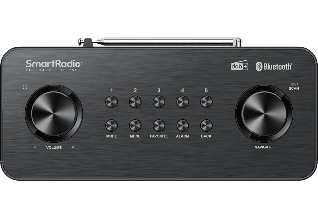 Kenwood Audio Kenwood CR-ST100S-B Internet Radio - DAB+ - Zwart