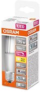 OSRAM Lamps OSRAM Superstar dimbare LED lamp met bijzonder hoge kleurweergave (CRI90), E27-basis matte optiek ,Warm wit (2700K), 1000 Lumen, substituut voor 75W-verlichtingsmiddel dimbaar, 1-Pak