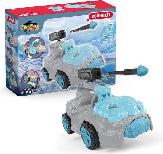Schleich Eldrador IJs Crashmobiel met Mini Creature 42669 - Speelset