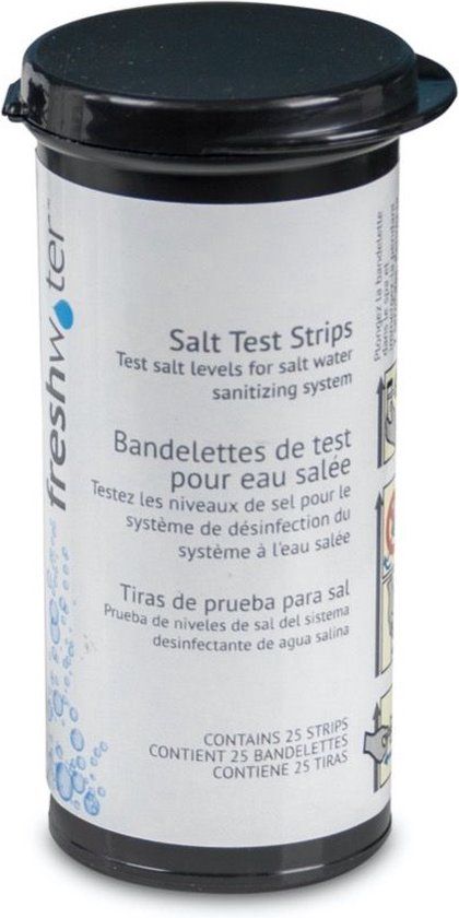 Hotspring Fresh Water Salt Test Strips - 20 Strips - For Salt Water Pools
