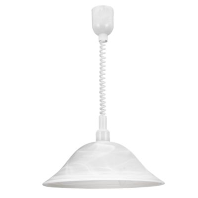 EGLO 3355 Plafondlamp Wit Glas/Kunststof E27
