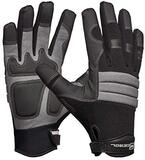 Gebol Werkhandschoenen Leer Kelttsluiting Maat L (9) Zwart 1 paar