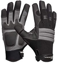 Gebol Werkhandschoenen Leer Kelttsluiting Maat L (9) Zwart 1 paar