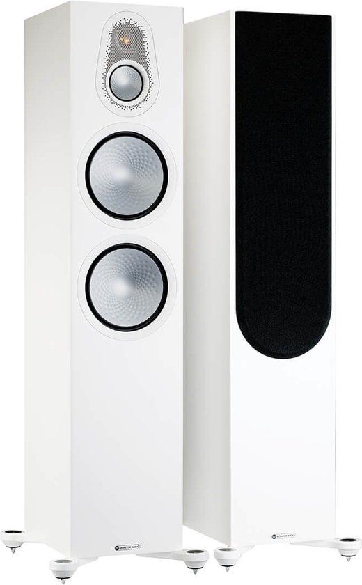 Monitor Audio Silver 300 7G - Zuil / vloerstaand - Satijn wit (per stuk)