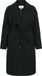 VILA VICLAUDIA L/S LONG COAT - NOOS - Dames - Gewatteerde jas - Polyester - Zwart