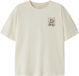 NAME IT Jongens T-shirt NKMKEMUEL SS RLX TOP BOX PS NOOS - Maat 116 - Katoen - Casual - Antique White