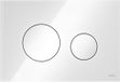 Tece TeceLoop Bedieningsplaat Glas Wit