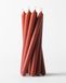 HEMA Bougies d'intérieur longues Ø 2,2 x 29 cm Orange foncé - 12 pièces