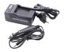 VHBW Chargeur compatible avec Casio Exilim EX-TR15VP, EX-TR15WE, EX-TR35 appareil photo caméscope Action Cam batterie - station de charge + adaptateur voiture
