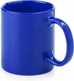 Bellatio Design Koffie mok/beker - Keramiek - Blauw - 370 ml