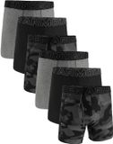 Under Armour Boxershorts UA PERFORMANCE TECH - PRINT 6 IN 6PK Set van 6
