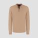 MERSO Polo – Longsleeve Trui – 100% Merino Wol – Sahara Sand