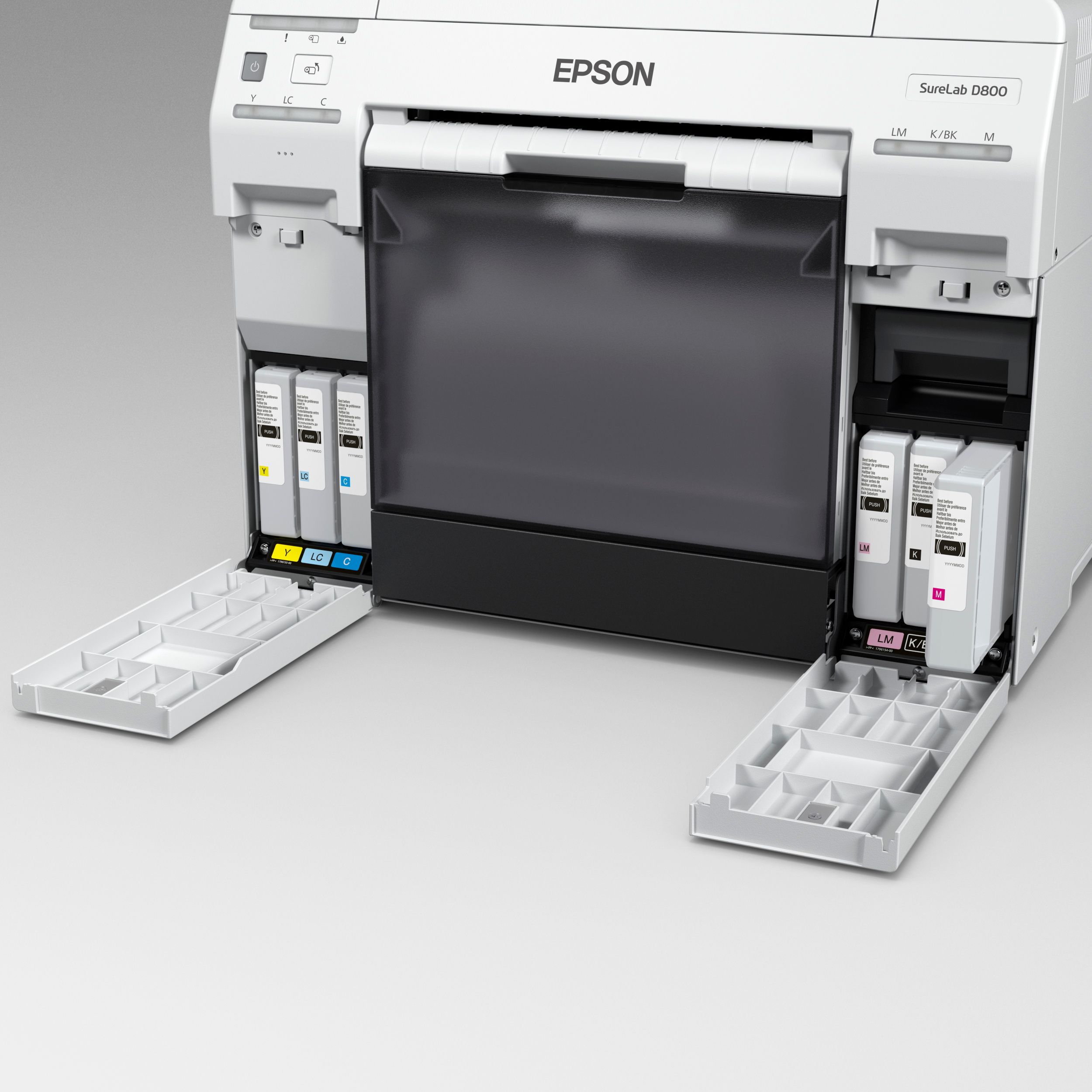 Epson T43U Black SURELAB SL-D800 single pack / zwart