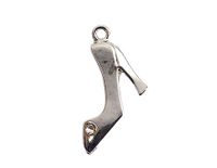 INNSPIRO Mooie bedels metalen hanger, hakschoen, 14 x 25 mm, 25 stuks, 16mm., Metaal, Geen edelsteen