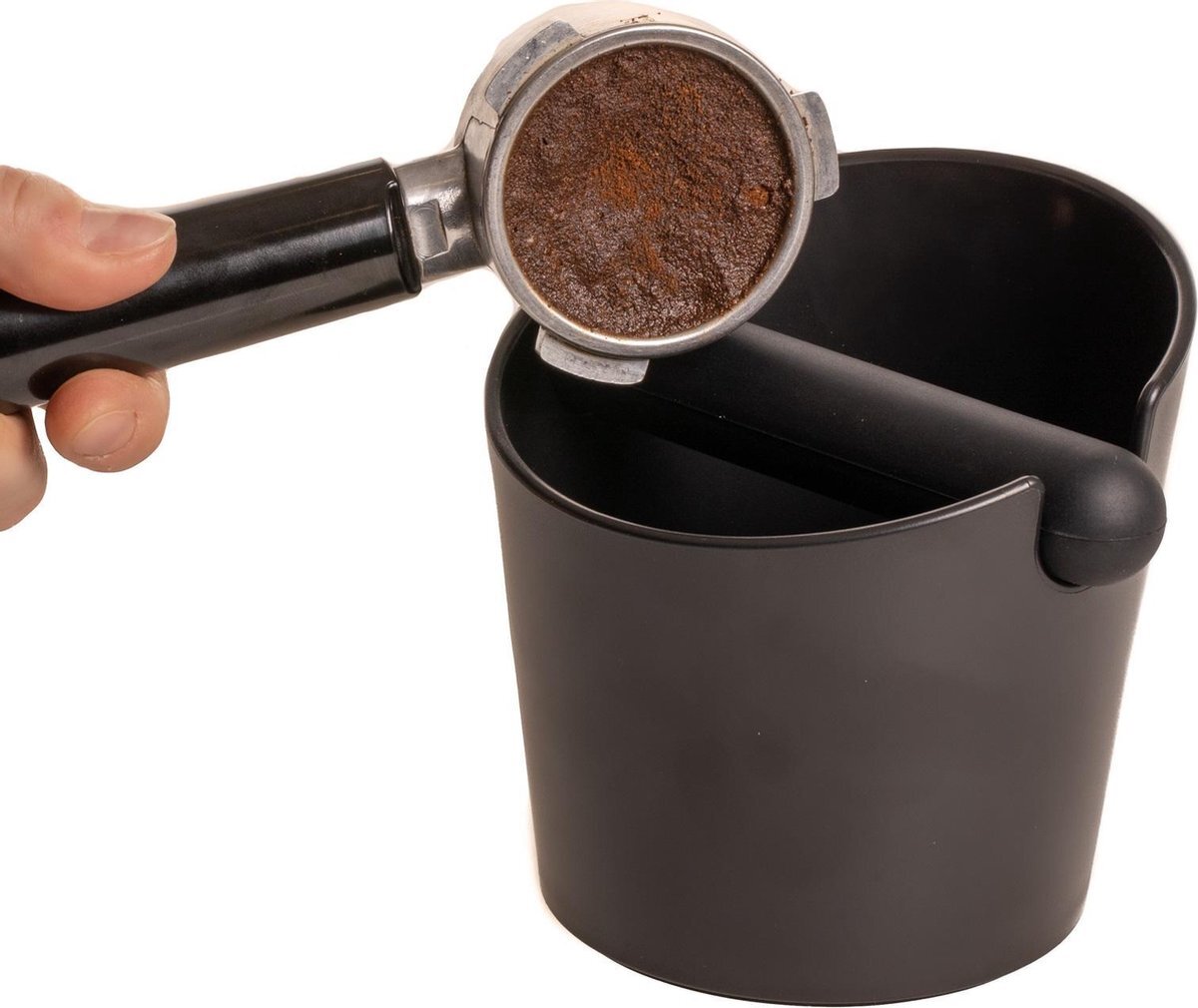 Jay Hill Jay Hill® Uitklopbak Koffie Espresso - Vaatwasserbestendig - Zwart