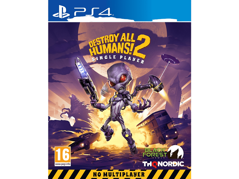Games & Software Destroy All Humans! 2 - Reprobed: Single Player Playstation 4 PlayStation 4